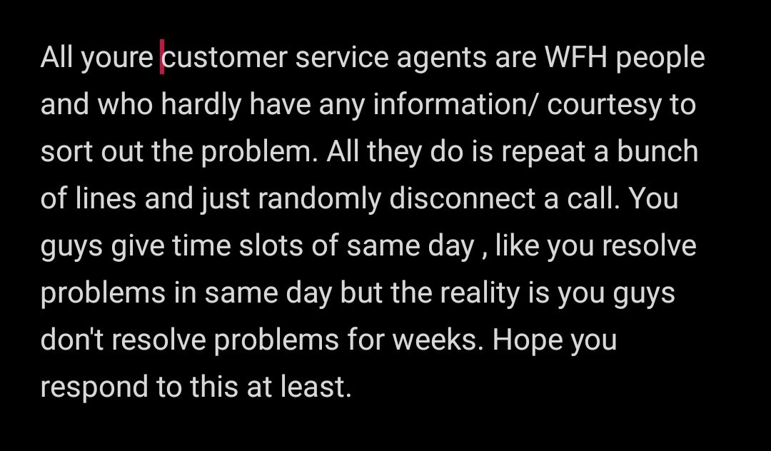 Tejasmutha1996's tweet photo. @reliancejio @JioCare @JioFiberChennai I have raised a complaint on the 18th of July and until now no one has responded to this. This isn't the first time that such an issue is happening. It's almost everytime. Contd in image https://t.co/mKtpOaCY87