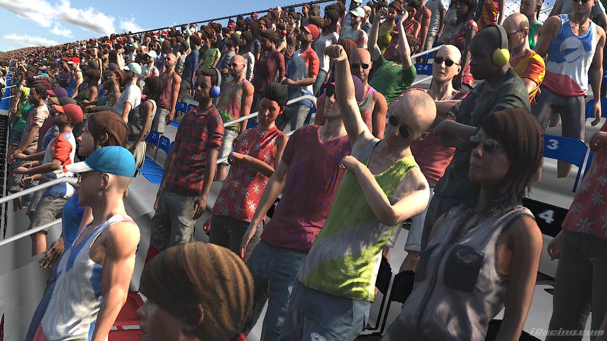sargofficial's tweet photo. Well we certainly know the fans are ready for action! #iRacing https://t.co/YuNU1GSxmf