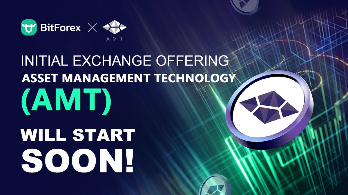BitForex IEO - AMT @CapitalAmt will start at 17:00 (GMT+8) this afternoon,  don`t miss it! 🔔AMT NEWS: A lottery will be held for IEO participants due  to the AMT IEO scheduled to