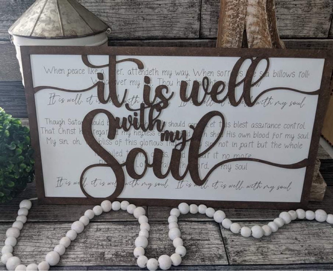 yoopertechgeek's tweet image. Thanks for the great review Robin L. ★★★★★! etsy.me/3aUTDfU #etsy #housewarming #kidscrafts #phrasesaying #religiousgift #religiousprayer #itiswellmysoul #hymnsoul #religioushymnsvg #weddinggifts