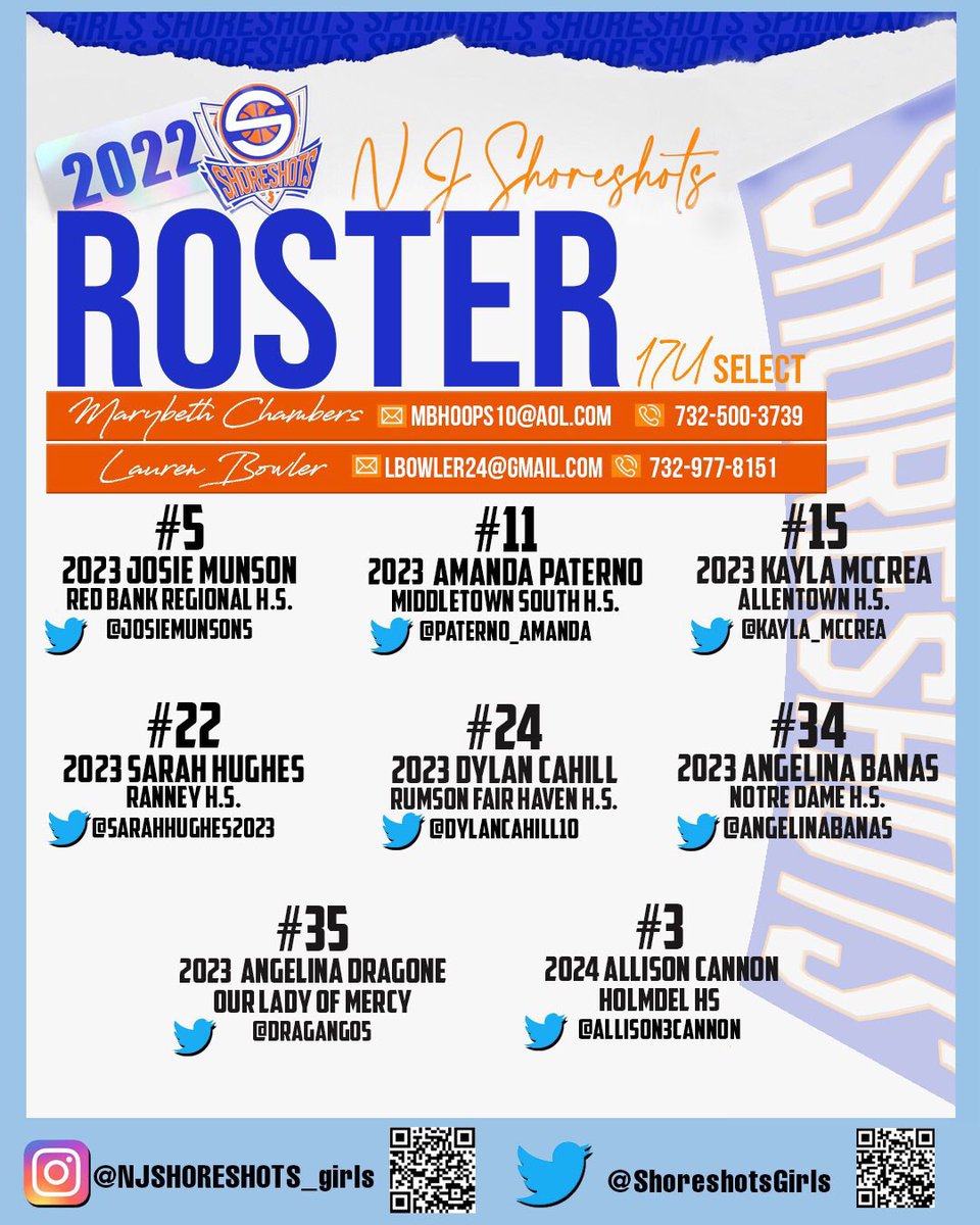 Coaches <a href="/MoheganSun/">Mohegan Sun ☀️</a>! 🌞Wake up &amp; catch this smart, tenacious, hard-working, well-coached team of 17Us! No coffee needed - they’ll energize you! We promise! 💙🔥

🗓Friday
⏰8am
📍Ct 7

<a href="/MBHoops10/">Mary Beth Chambers</a> <a href="/laurenbowls/">Lauren Bowler</a> <a href="/ShoreshotsGirls/">Shoreshots Girls - Select 40</a> <a href="/hgsl_girls/">Hoop Group Girls</a> <a href="/TinyGreenNBS/">Coach Tiny Green</a>