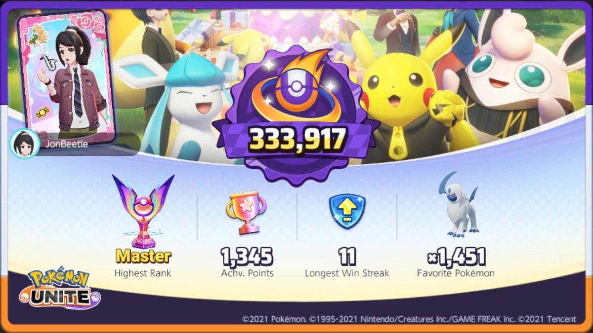 KitsKrea's tweet photo. #PokemonUNITE #NintendoSwitch https://t.co/9JohHjlw0F