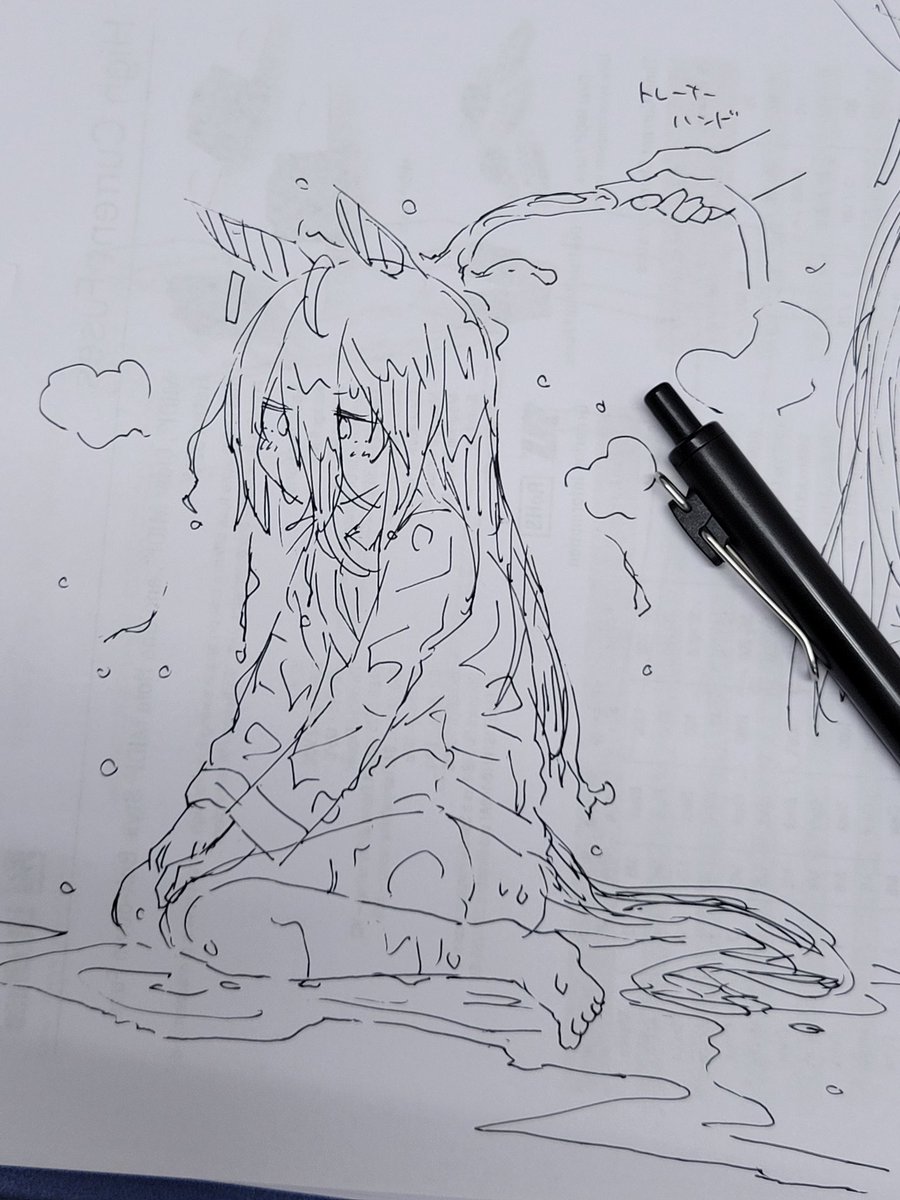 馬が洗われてる動画すき 