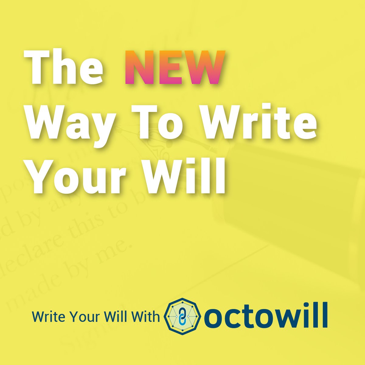 octowill's tweet photo. Writing a will on paper and giving it to an #attorney is becoming more of a thing of the past. 
This is especially true when people are able to create their wills online at their convenience. 
By using #Octowill Apps, you can control the process from start to finish. https://t.co/3jjZJ4B1vk