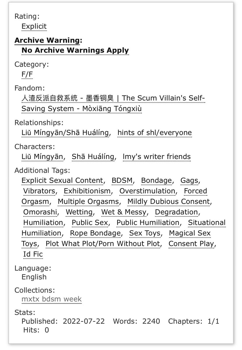 SpiceBerii's tweet photo. It finally happened, I wrote piss kink.
‼️Written for day 5 of @mxtxbdsmweek
‼️warnings for piss, humiliation, overstim, bondage, and consent play
‼️I just really like wrecking shl ok

https://t.co/0IXoUp8Wk3 https://t.co/8Hbw93hCdJ