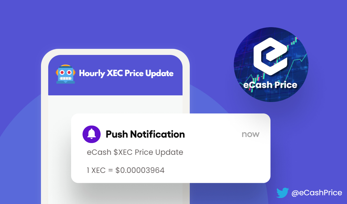 eCash Price Twitter [Bot]