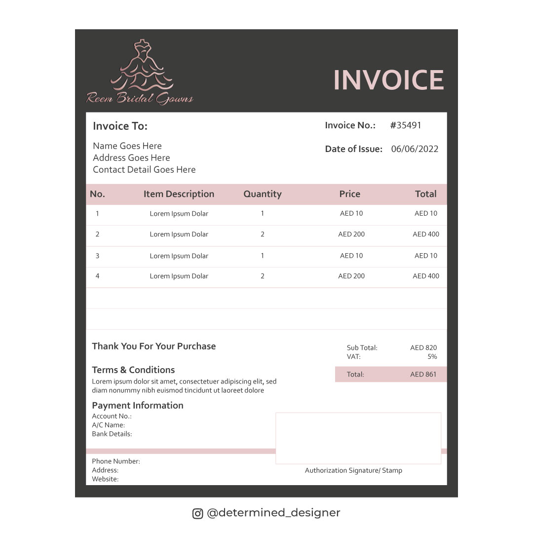 DTM_Designer's tweet image. [Reem Bridal Gowns - Branding Mockups [1/2]]

Designed by @DTM_Designer

#mydesign
#businesscards #employeeID #lanyard #invoice #bridalgown #weddinggown #branding #dtm_designer