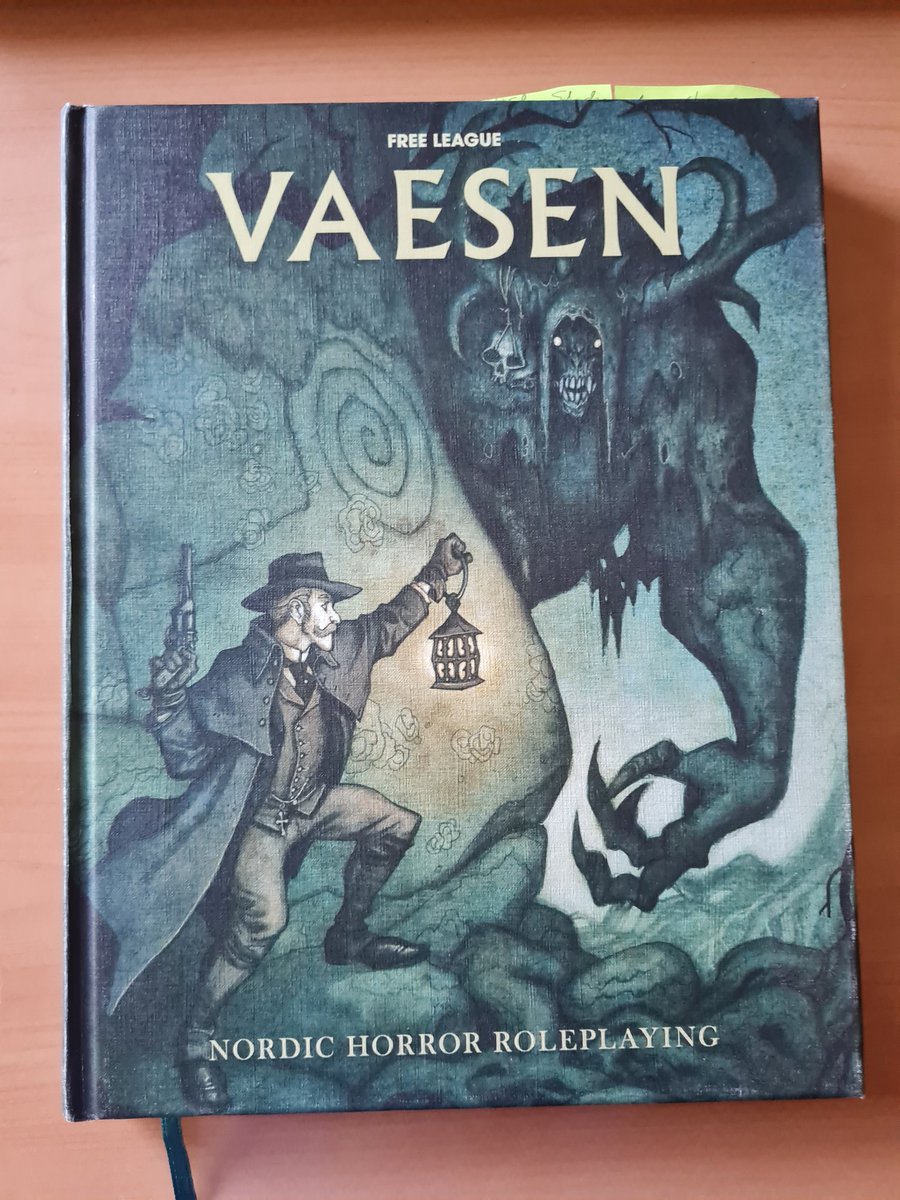 lars_hermes's tweet image. Jeden Tag im Juli ein Rollenspielbuch #pnpde

Tag 22: #Vaesen von #FriaLigan