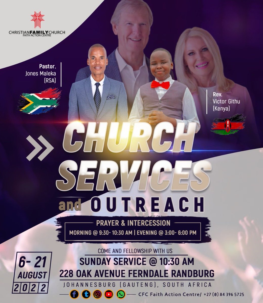 CFCFAC's tweet photo. #CFCFaithActionCentre #CFCFAC #CFCRandburg #CFCRandburg #Ferndale #ChristianFamilyChurch https://t.co/NLro0Pja2a