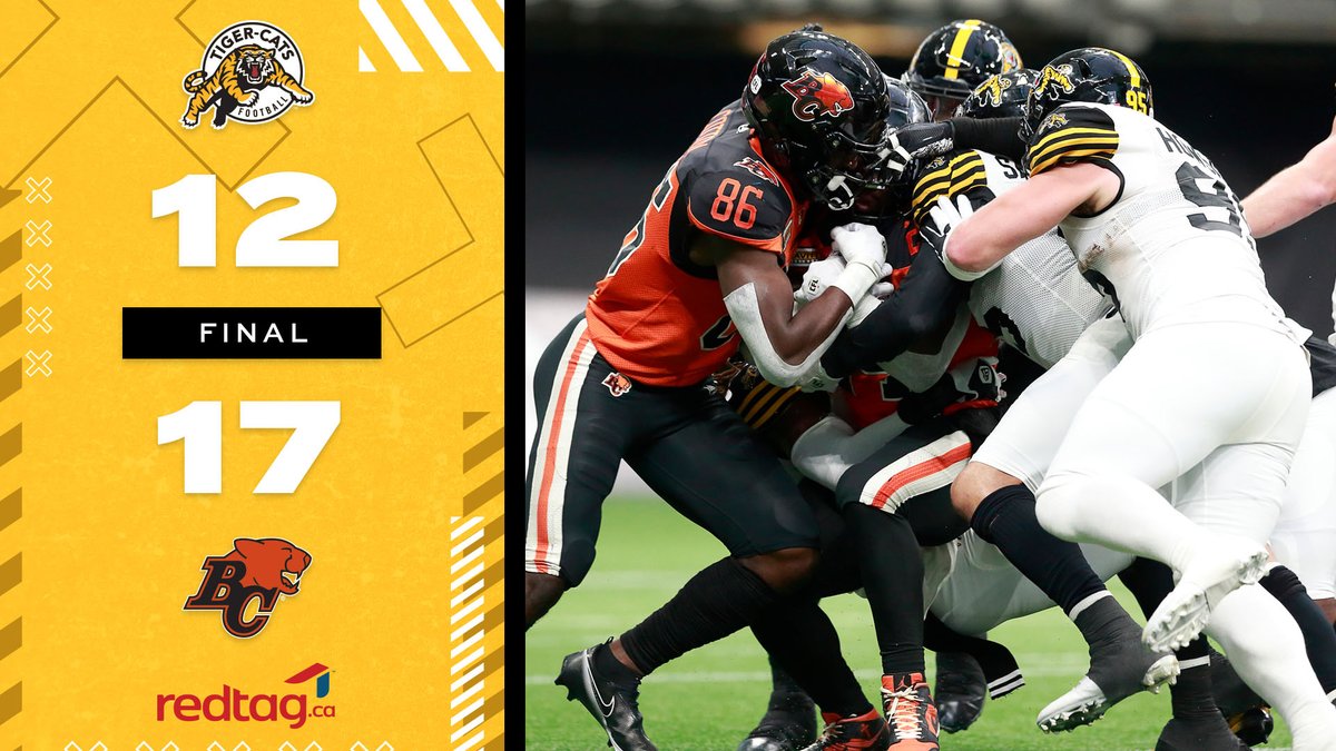 Ticats's tweet photo. @redtagca @FindlayLaw @CarmensGroup @Enterprise Tonight's final from BC
#Ticats | #CFL | @redtagca https://t.co/3NsaYIl4EC
