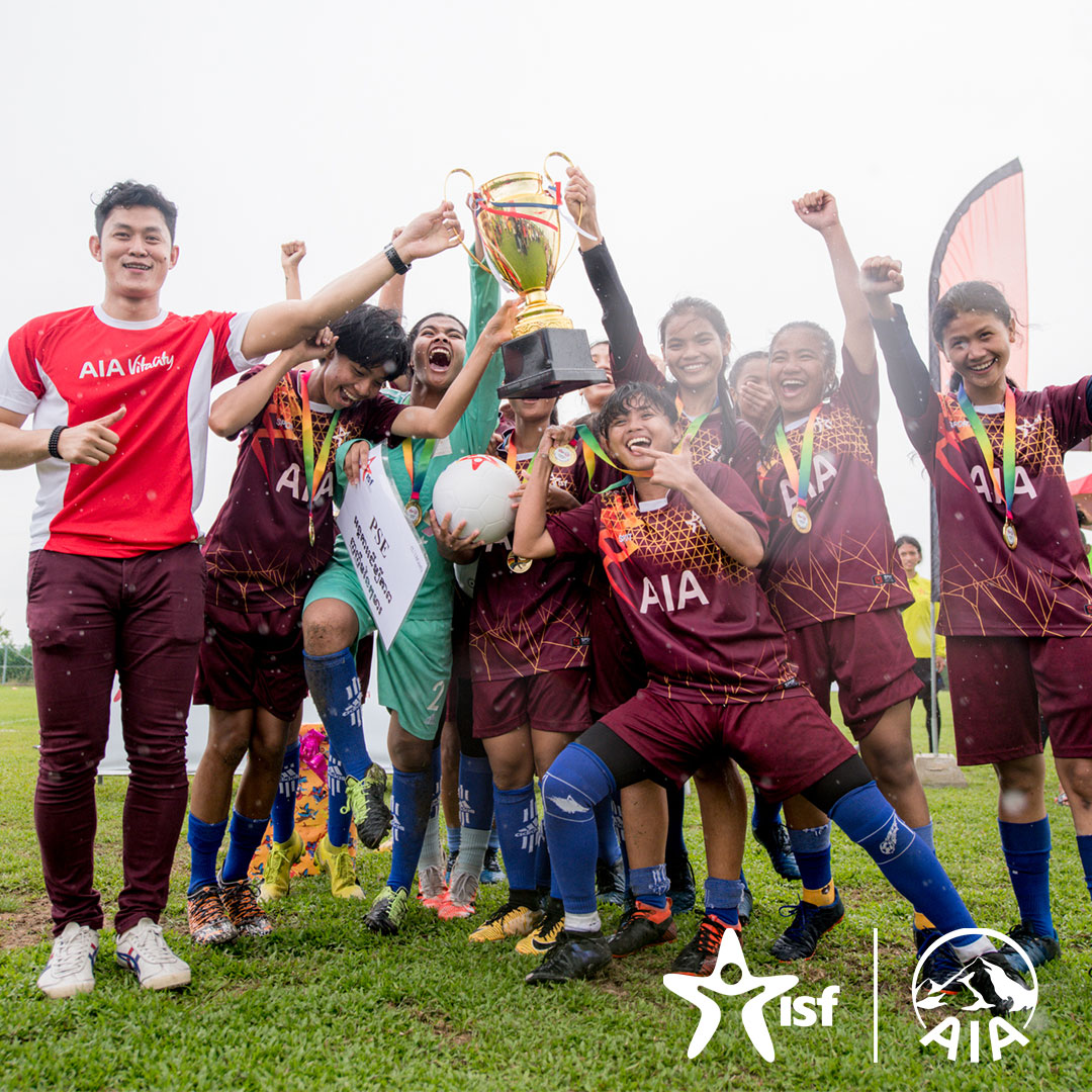 This past weekend, #isfcambodia welcomed 300 eager athletes to our six-week league’s closure of AIA - ISF Youth League in Phnom Penh in partnership with AIA Cambodia. This year, we’ve welcomed over 2,000 youth from four provinces across five fixtures.