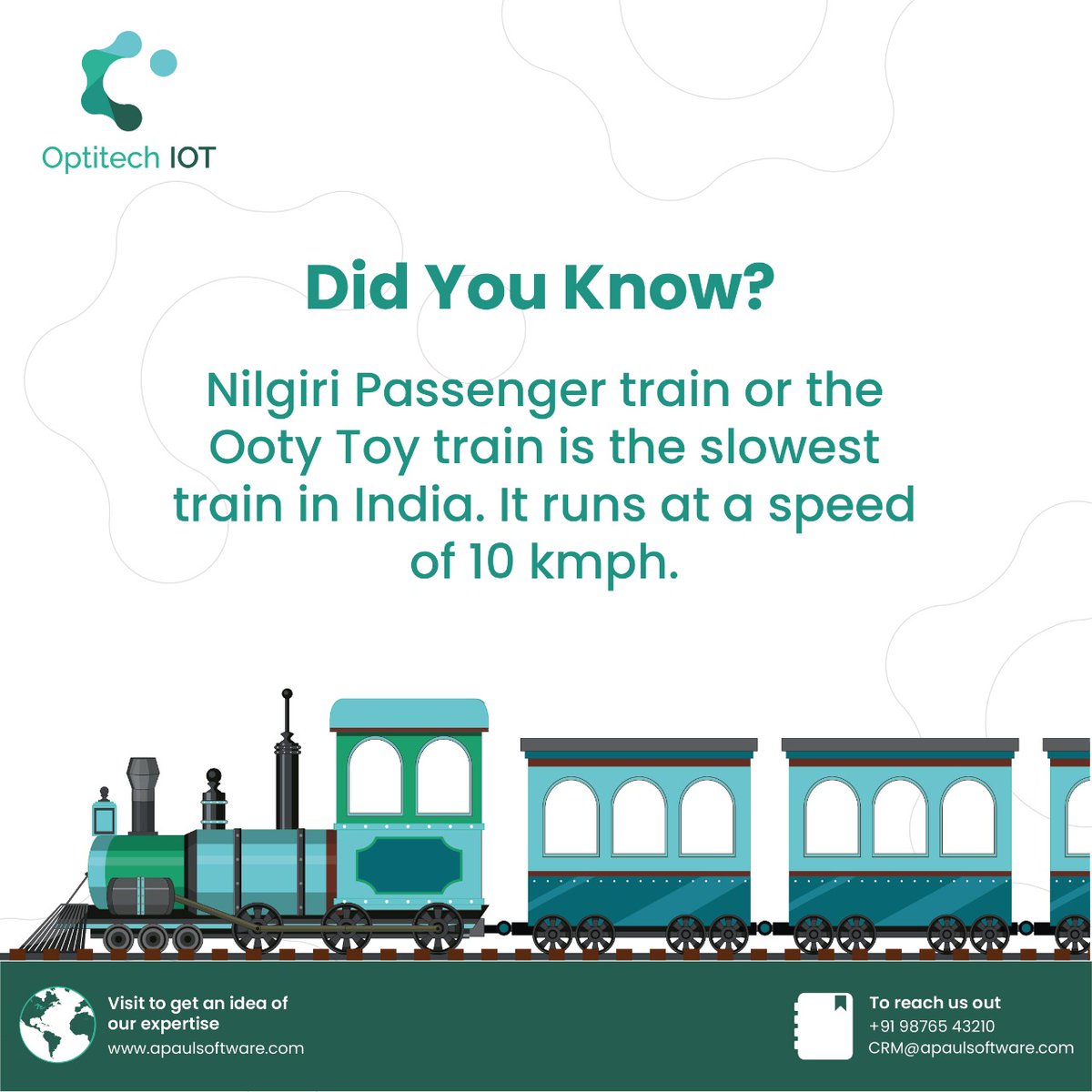 Optitech_APaul's tweet image. Could you have guessed?? 

IndianRailways #didyouknow #didyouknowfacts #factsmatter #informativepost #APaul #OptitechIOT #iotservices #iotsolutions #iottechnology #railway #indianrailways #IoT #brandmascot #bridge #highestrailbridge