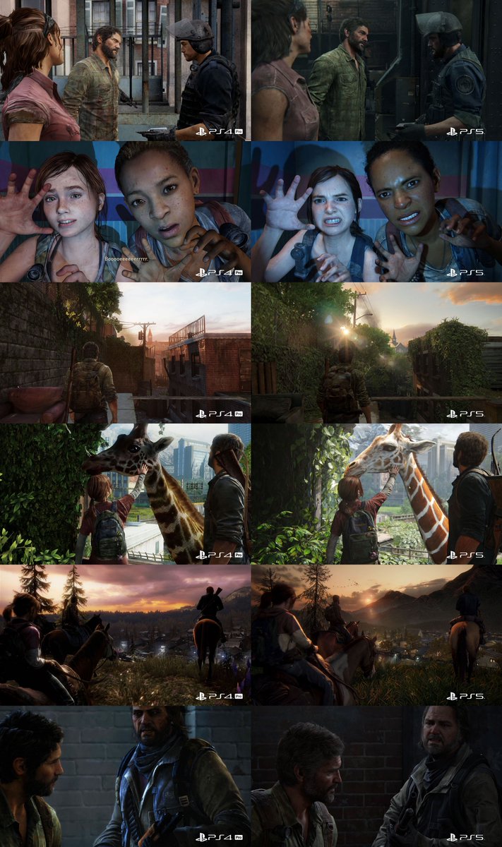 RajmanGamingHD's tweet photo. The Last of Us Remastered (PS4) vs The Last of Us Part 1 (PS5) Comparison Screenshots
#TheLastofUsPart1 #TheLastOfUsRemake #Naughtydog #Sony #PS5 https://t.co/paDmzaIMYZ