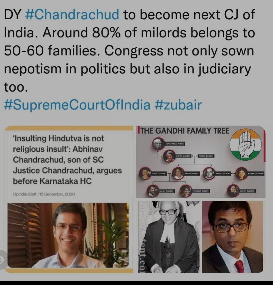 Prajjwal___'s tweet photo. Country is doomed when there is extreme nepotism in the apex house of justice. 
#supremecourtiscompromised #supremekotha https://t.co/XNDrfCAQCF