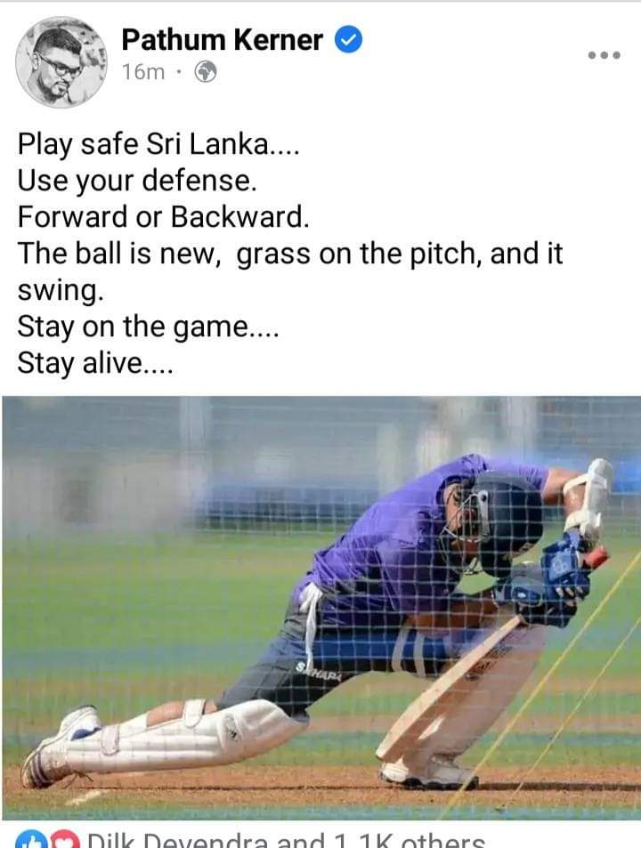 ngfsrilanka's tweet photo. Don't think we should panic, there is time to score. Stay in the game, stay alive.
#අරගලයටජය #GoHomeRanil2022 #RWIsNotMyPresident https://t.co/84jxXKRoGo