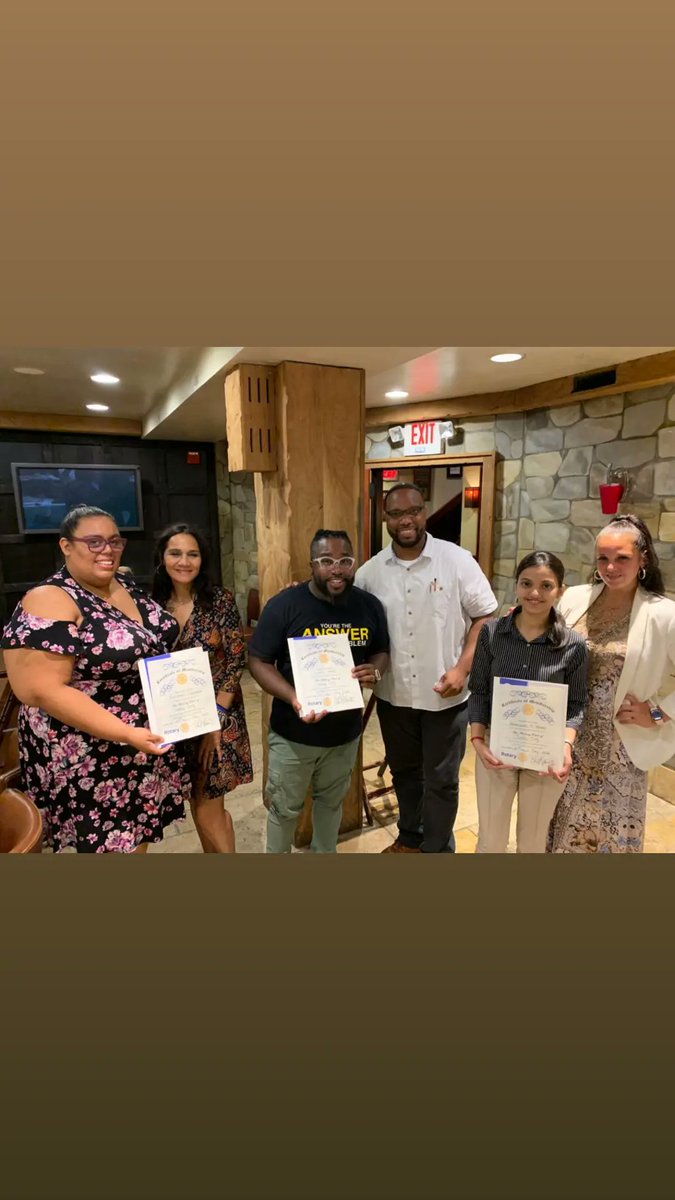 Welcome to the newest members of <a href="/RotaryJC/">Jersey City Rotary</a>, Rosemary, Lewis, and Yash! <a href="/7490Rotary/">Rotary District 7490</a> #membershipmatters #growrotary #imaginerotary