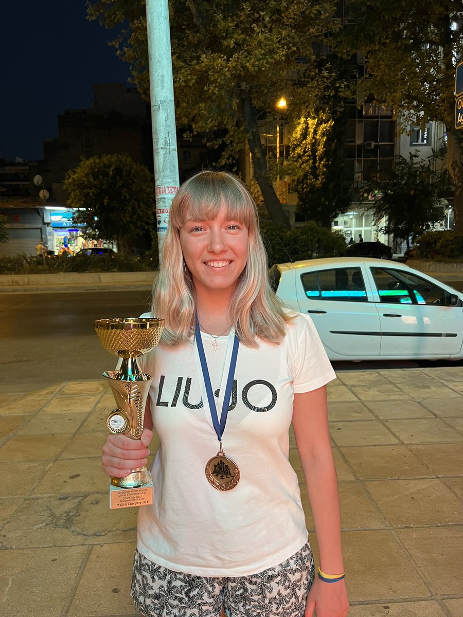 European Rapid Champion U16😊🏆