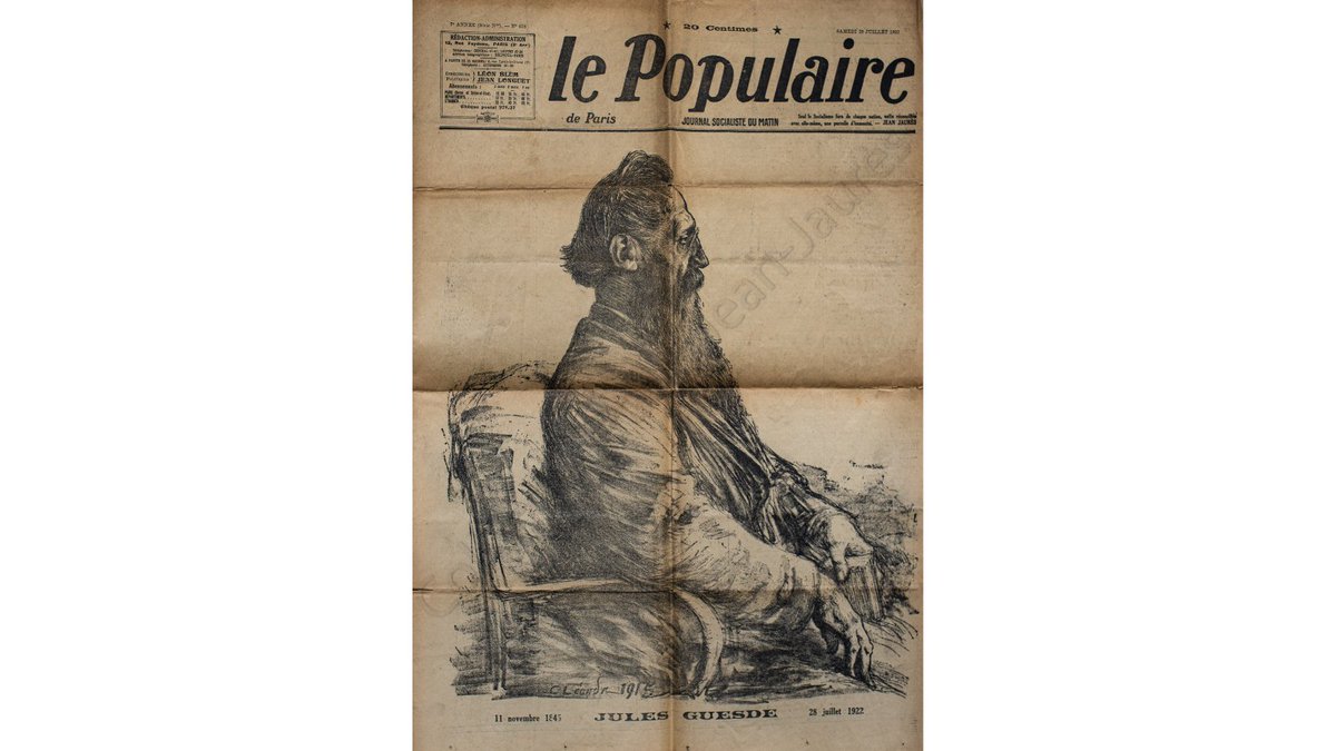 j_jaures's tweet photo. Aujourd’hui centenaire de la mort de Jules #Guesde. Théoricien du socialisme, brillant orateur, il introduit la pensée de Marx en France. Jaurès s’allie avec lui malgré leurs différences pour fonder la SFIO en 1905. Il fut député du Nord, ministre de la République de 1914 à 1916. https://t.co/qUrvSyl8PS