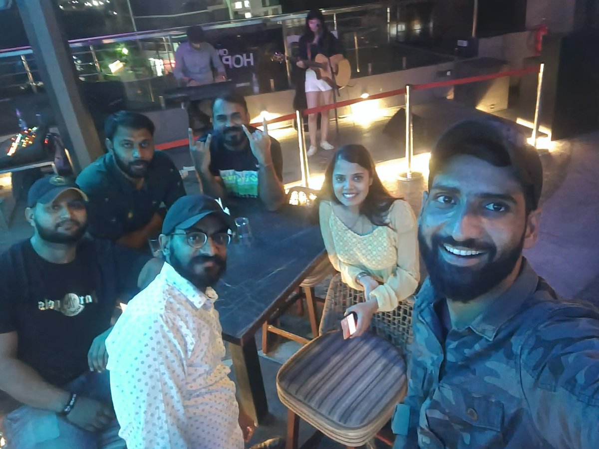 Akeo_Tech's tweet photo. Fun, frolic, laughter, overall a gala time is what we had, when we got together after more than 2 years!
The energy was electric, the dancing crazy, and the food scrumptious! Without a doubt we enjoyed those few hours we spent with our #AkeoFamily #AkeoLife #FunTimes https://t.co/Gpfa6dVq1q