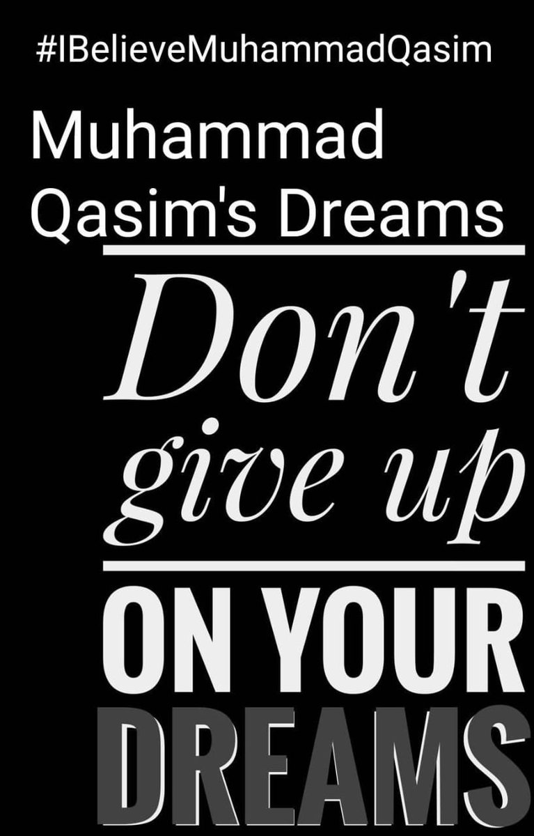 In Muhammad Qasim's dream, Allah told him to stay away from modern shirk #IBelieveMuhammadQasim