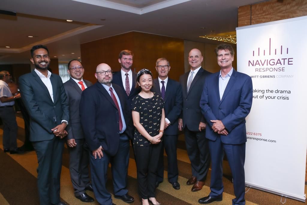 Resounding success for our first physical event in 2 years. The team from <a href="/NavigateResp/">Navigate Response</a> and <a href="/wittobriens/">Witt O'Brien's</a> would like to thank clients, partners, and friends for attending the “Navigating Today’s Risk Landscape” event yesterday. 

#Shipping #crisiscommunications #crisismanagement