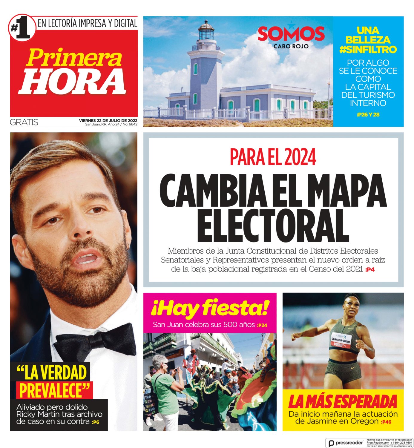 Primera Hora on Twitter "Cambia el mapa electoral Lee nuestra