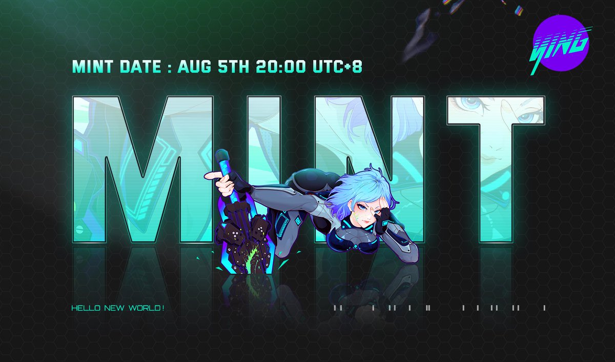 Hoot Labs (@hootlabsnft) on Twitter photo The MINT Date has been set.
⏰ Aug 5th, 20:00 UTC+8
📢 We are collecting addresses NOW.
Submission> premint.xyz/YINGWLsubmissi…
🎁 To celebrate this, 2x WL giveaway. 
1️⃣Follow @InkeNFT
2️⃣❤ & RT
⏳48hrs The MINT Date has been set.
⏰ Aug 5th, 20:00 UTC+8
📢 We are collecting addresses NOW.
Submission> premint.xyz/YINGWLsubmissi…
🎁 To celebrate this, 2x WL giveaway. 
1️⃣Follow @InkeNFT
2️⃣❤ & RT
⏳48hrs
