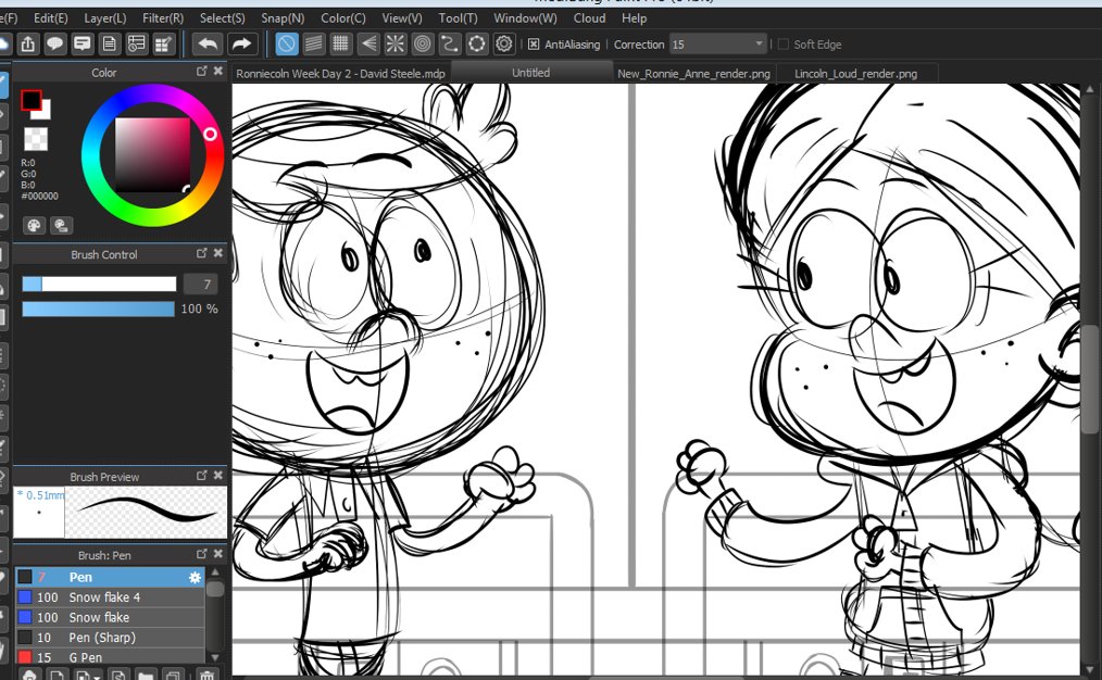 pines7102's tweet image. W.I.P. Ronniecoln Week Day 3

#TheLoudHouse #RonniecolnWeek #WorkinPorgress