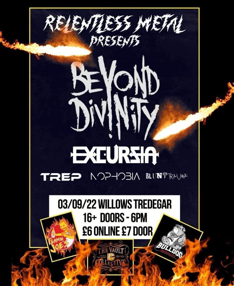 BeyondDivinity1's tweet image. Tickets available at beyonddivinitymetal@gmail.com