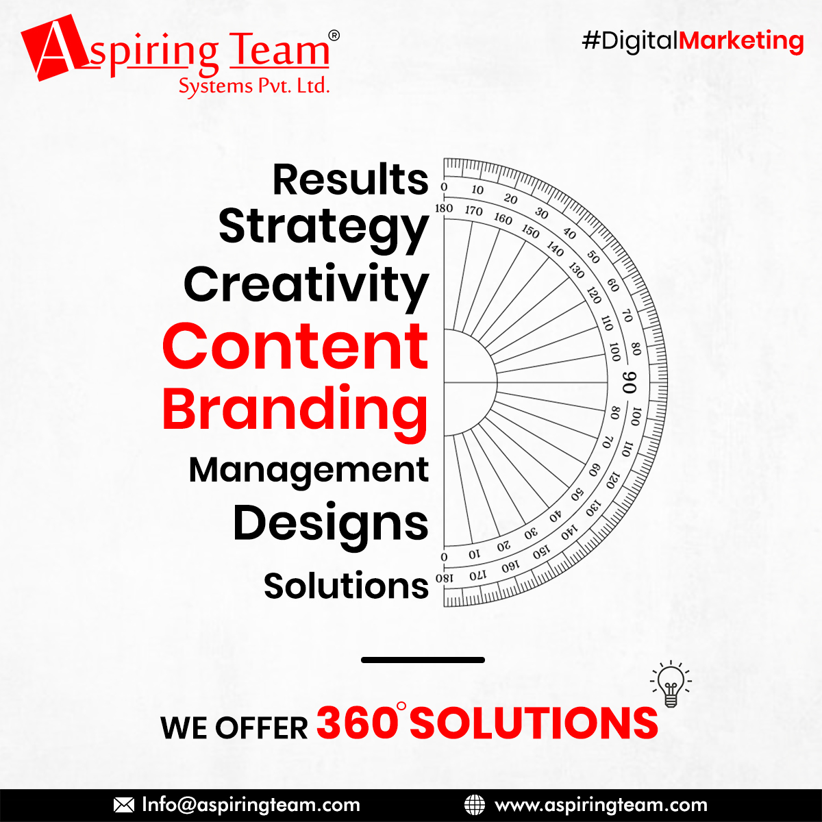 aspiringteam's tweet image. We Reform your BRAND!
What are you waiting for?
Contact us Now 
👇👇👇
Toll Free No. 1800 309 7975
OR Contact us at – +981 113 7975 for more details.
Email us now- info@aspiringteam.com
Visit Site 👉 aspiringteam.com 
#AspiringTeam #Marketing #ManageCloudTool #Graphic