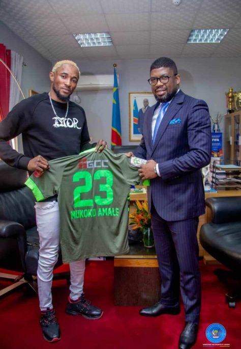 Très heureux d'avoir été invité par son Excellence MR le Ministre des sports et loisirs RDC <a href="/serge_nkonde/">Serge NKONDE</a>. 
Merci pour cet échange fructueux 
#M12 #Soso #Libanga