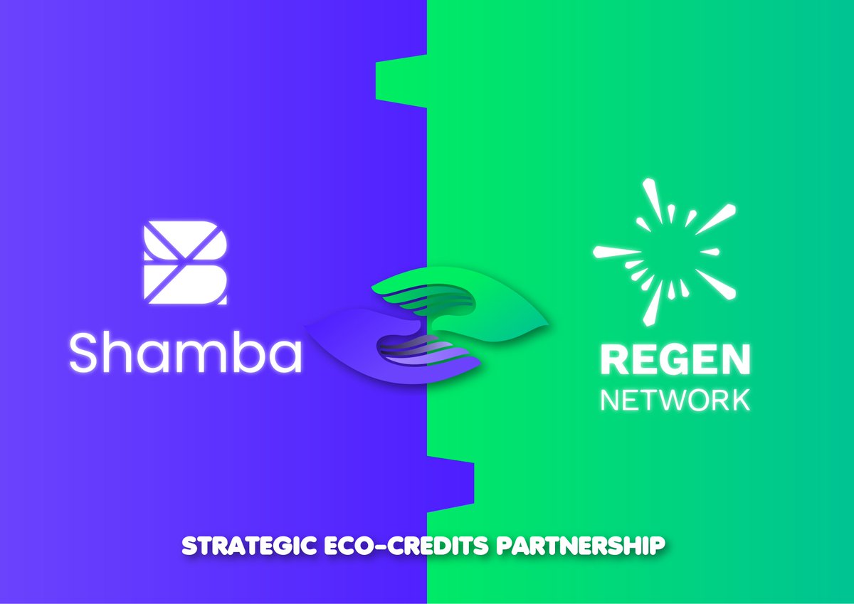 Excited to announce our partnership with Regen Network to bring the benefits of ReFi to farmers.