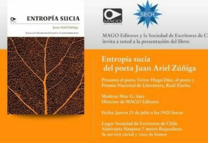 LenPascalCheeth's tweet image. Con Raúl Zurita en el lanzamiento de "Utopía Sucia" de mi amigo Juan Ariel Zuñiga, en la emblemática SECH.