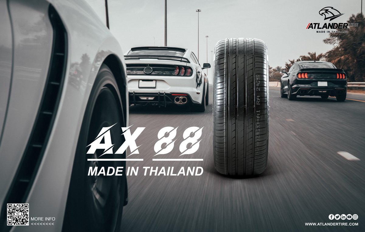 ATLANDER Tire, Made in THAILAND 🇹🇭 🇹🇭🇹🇭
Paying Less, running more.
Tel: +86 130 4506 1990
Email：lulu@atlandertire.com
Whats&amp; WeChat：+86,13045061990
Web: [atlandertire.com/Home.html]