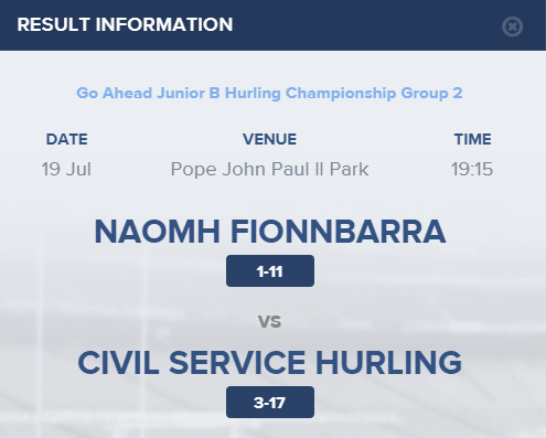 Civil Service Hurling Club tweet media