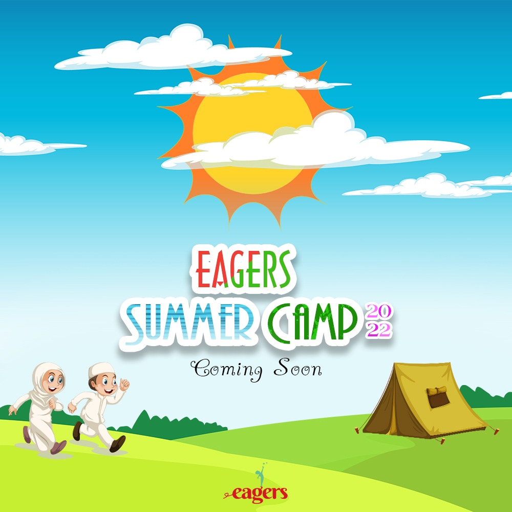 WAIT IS OVERR!
EAGERS Summer camp is back with lots of exciting and funfilled activities, various groups, informative sessions and visits.
So, are you ready to rediscover the  joy of learning WITH US???
#Eagers 
#kids  #SummerCamp2022 #creativity #character #confidence  #learning