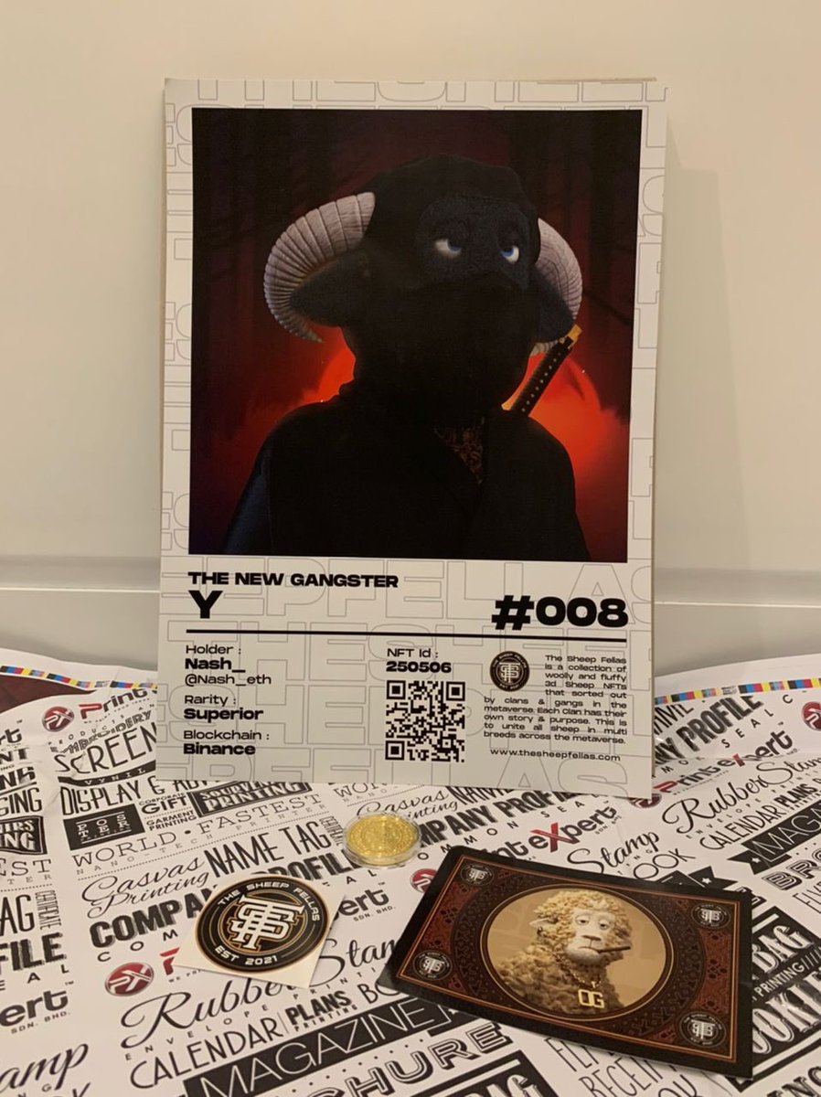 Yeayy! today, got my frame and physical coin from <a href="/TheSHEEPFellas/">The Sheep Fellas | NFT | BNB</a>  Thank you ser 🙌

MBAEKKK! 🐑