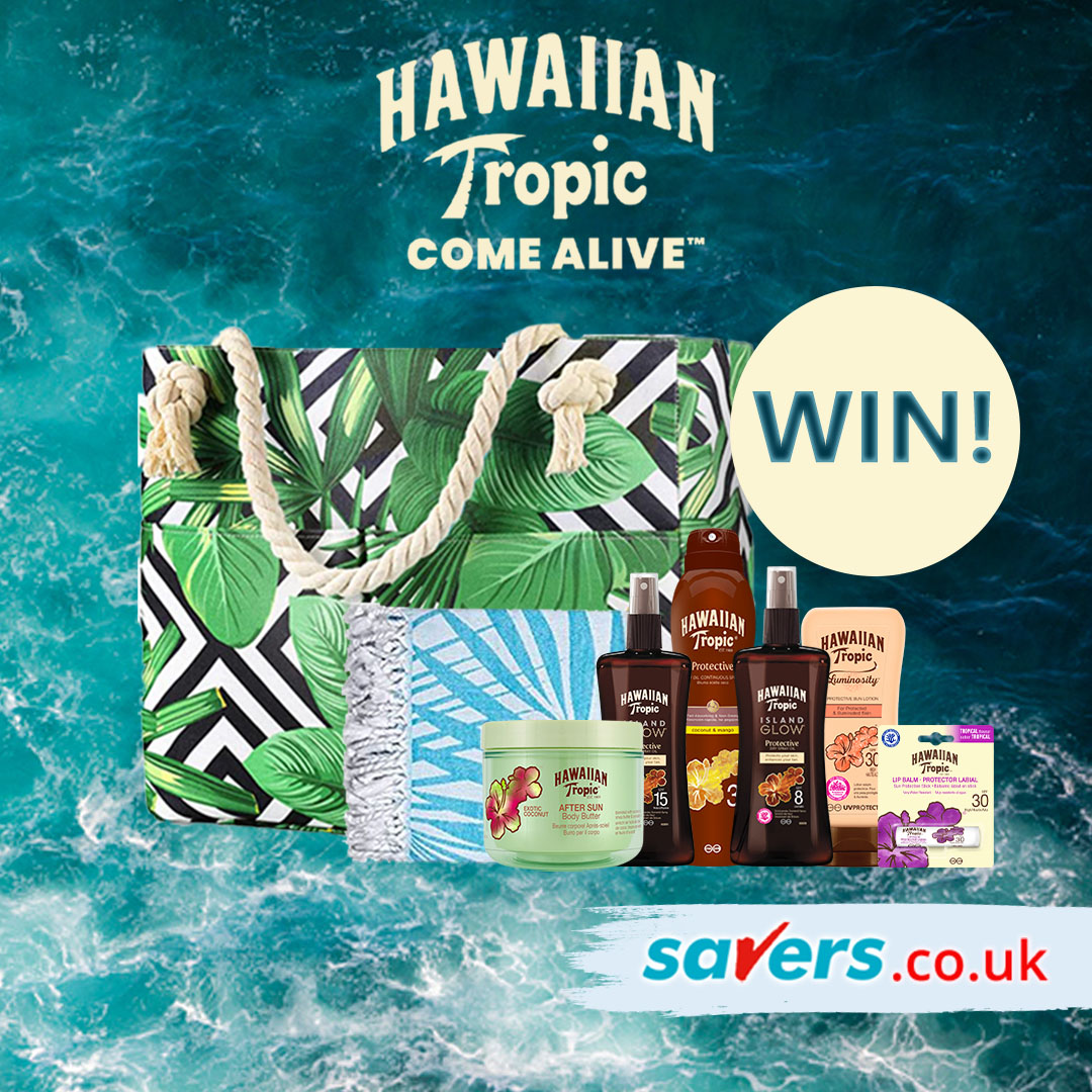 SaversHB's tweet photo. #GIVEAWAY 🎉
We've teamed up with @HawaiianTropic  to give you the chance to WIN the ultimate Summer bundle!
Simply RT &amp; FOLLOW @SaversHB 🙌
UK only. Ends 26/07/22 T&amp;C’s apply. https://t.co/xsNSyaNy3m 
#giveawayuk #ukgiveaway #savershb https://t.co/H8wvmAAOba