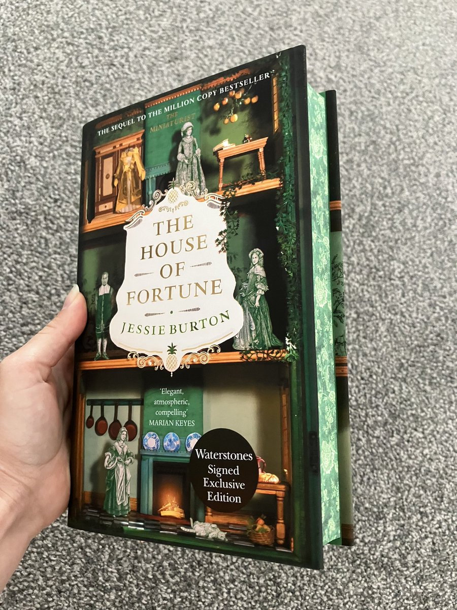 It came! It came! It finally came!!! #TheHouseOfFortune #BookTwitter