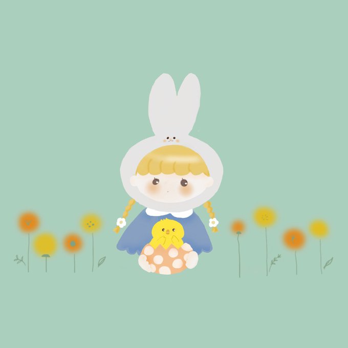 うさぎの女の子のtwitterイラスト検索結果