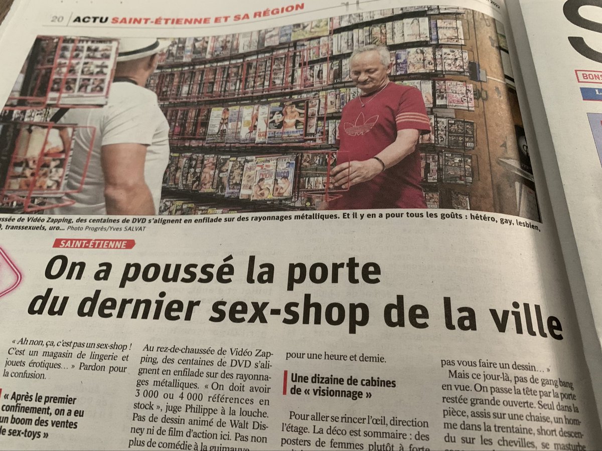 JulJRL's tweet image. Il fallait oser @Leprogresloire mais j’avoue que j’ai bien ri à la lecture de votre article sur le dernier #sexshop de la ville ! Bravo à @LoicTodesco pour l’écriture…et le second degré…ou pas !