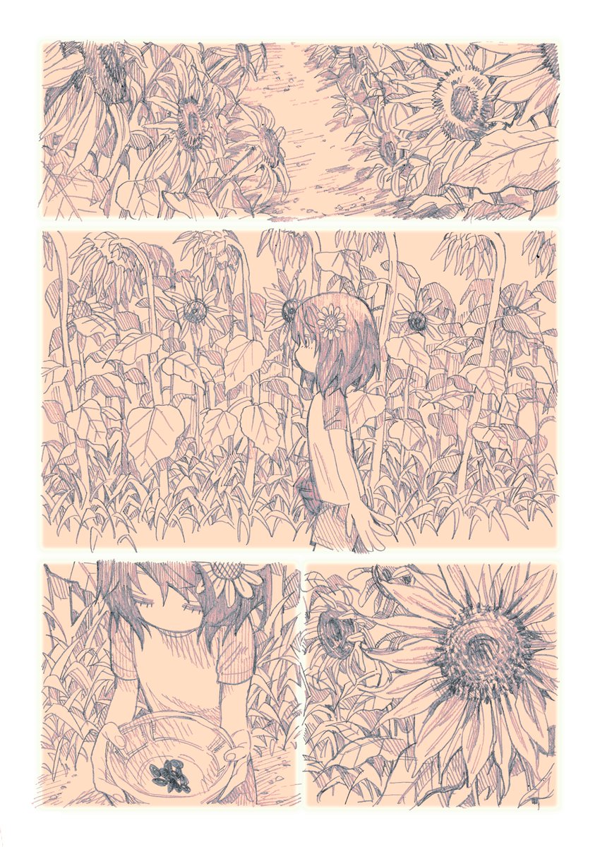 憑りつかれたように描いてたひまわりは全て北竜町のひまわりだから……… 