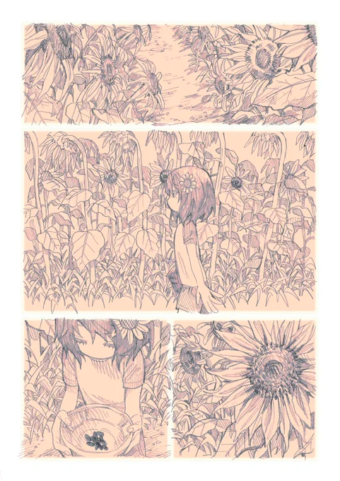 憑りつかれたように描いてたひまわりは全て北竜町のひまわりだから……… 