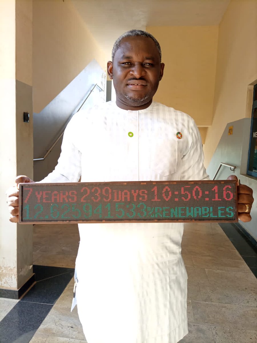 miketerungwa's tweet photo. Today 22 July is #ClimateEmergencyDay.According to the #ClimateClock we now have less than 7 years to act to preserve a livable planet, so #EveryYearCounts.This year I resolve to mobilize and lobby to build #PoliticalWill for real #Action. #MyClimateResolution. Its #ActInTime. https://t.co/rFHILXdBcK