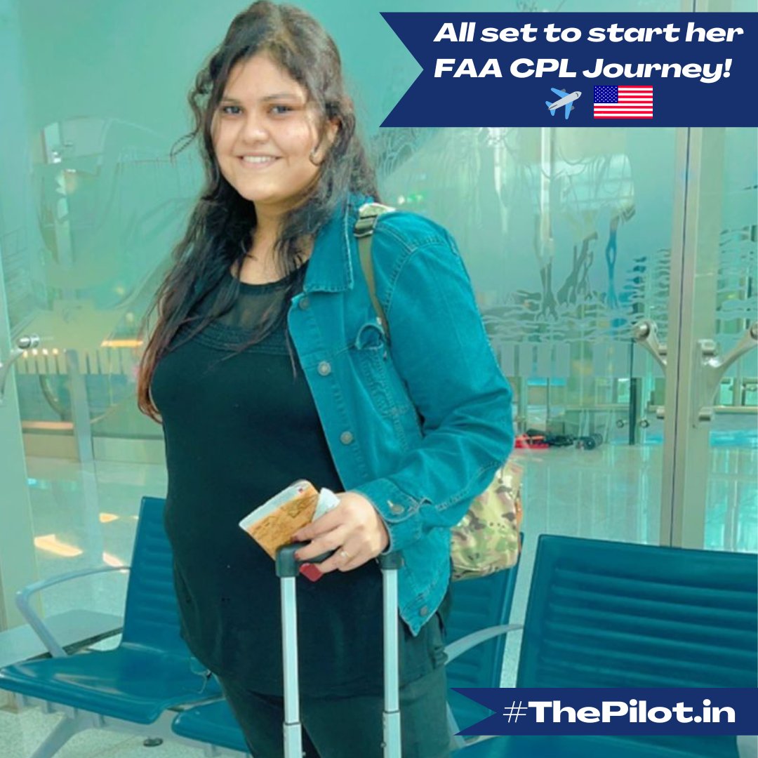 the_pilotin's tweet photo. Our student, Simran now finally will be living her dream!🧑✈️✈️🇺🇲
#thepilot.in #usa
.
.
#faacpl #faa #cpl #commercialpilottraining #comercialpilotlicense #pilot #studentpilot #girlpilot #pilotlife #pilotsofinstagram https://t.co/mSStCw6CB1