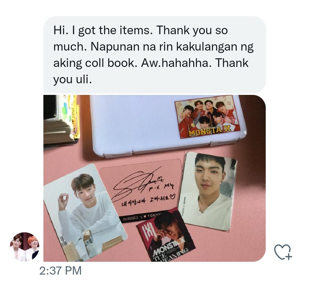 webolangs's tweet photo. Thank you @Coffee12N for purchasing #fromWeBolangs 🫶 https://t.co/dMhDx6VFeK