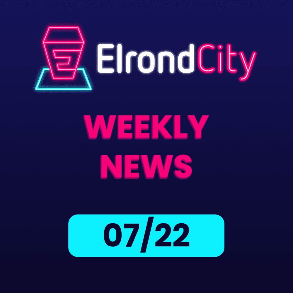 Good morning Citizens, and welcome to this new edition of the Elrond City News! 📰 

A lot has been achieved this week! 👷