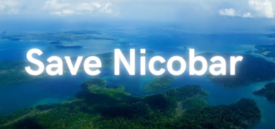 vrikshit's tweet photo. Let's talk about what's happening in Nicobar Island. The GOI is planning to start a mega infrastructure project on the island, which will eventually lead to mass deforestation, destruction of flora &amp; fauna and it'll create problems for the indigenous population. #SaveNicobar https://t.co/FbUP7L1vva