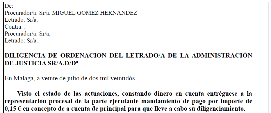 Comenzando la mañana con buenas noticias. Espero no perder semejante cantidad.