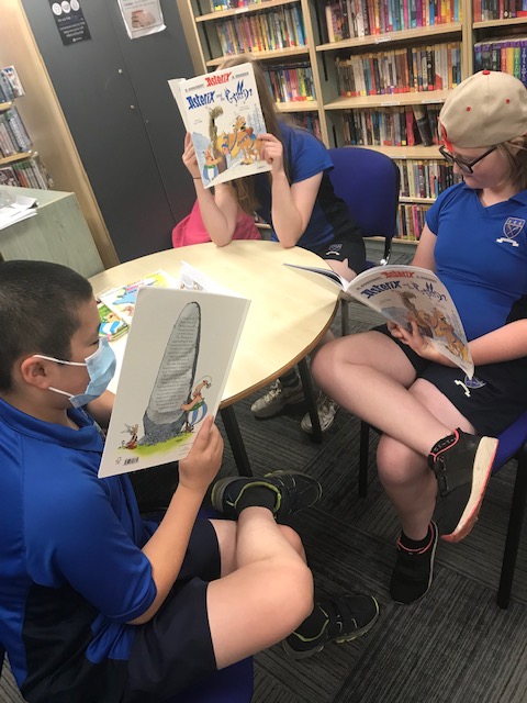 Our readers thoroughly enjoyed reading the new Asterix graphic novel - "Asterix and the Griffin".  'It's full of humour and fantastic illustrations!' - Zac  Yr.7 we rate it 5⭐️#Asterix <a href="/LittleBrownUK/">Little, Brown UK</a> <a href="/ReadingAgency/">The Reading Agency</a>